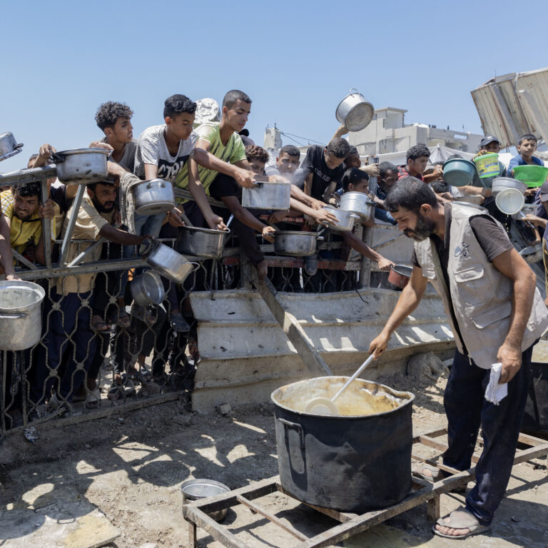 As Gaza Hunger Crisis Worsens, Israel Lets in Little Aid