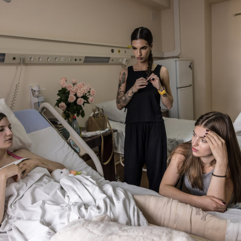 She Survived a 9-Story Fall After a Russian Missile Hit Her Building